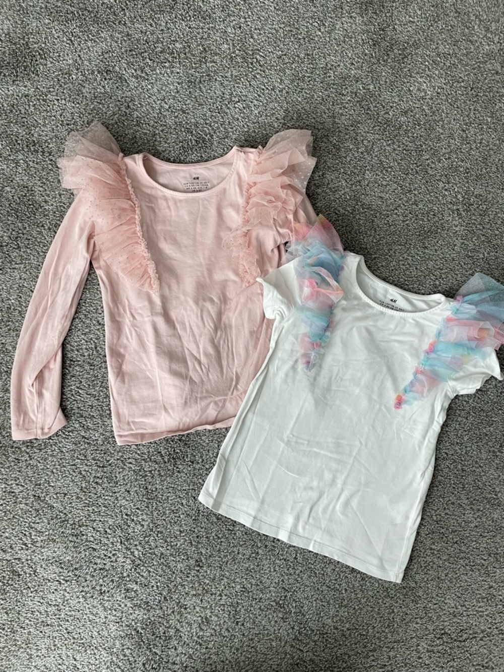 H&M girls tulle detail top bundle sz 6x